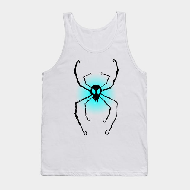 Spider Ghost Tank Top by FlamingFox